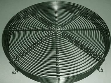 Galvanized dome type fan guard