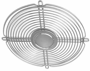 225 mm metal fan grill guard with 10 rings